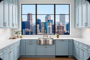 Factory finish kitchen cabinets in Denver