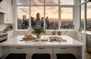 Cabinet painting, Denver, Colorado