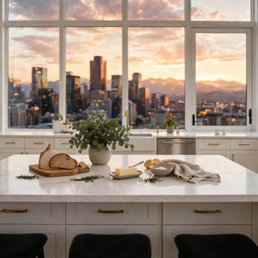 Cabinet painting, Denver, Colorado